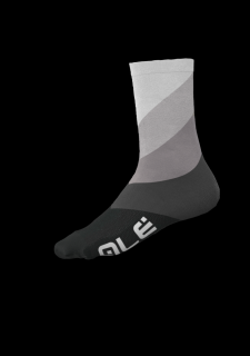 Letní cyklistické ponožky ALÉ  DIAGONAL DIGITOPRESS SOCKS šedé Velikost: 36-39
