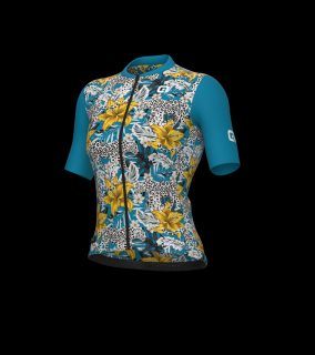 Letní cyklistický dres ALÉ dámský HIBISCUS PR-E Velikost: L