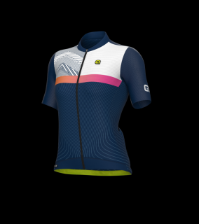 Letní cyklistický dres ALÉ dámský ZIG ZAG PR-S Velikost: S