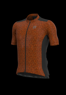 Letní cyklistický dres ALÉ OFF-ROAD GRAVEL RONDANE oranžový Velikost: L