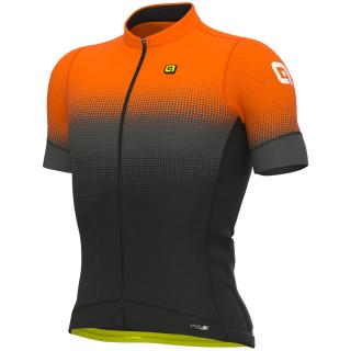 Letní cyklistický dres ALÉ pánský PR-S GRADIENT oranžový Velikost: 3XL