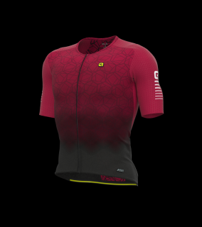 Letní cyklistický dres ALÉ pánský R-EV1    VELOCITY červený Velikost: M