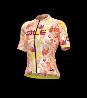 Letní cyklistický dres ALÉ PR-R AMAZZONIA LADY oranžový Velikost: M