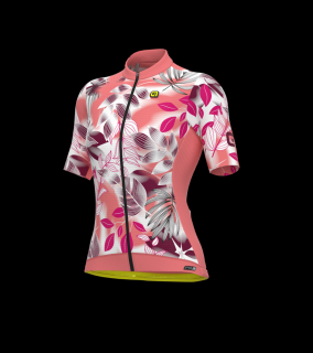 Letní cyklistický dres ALÉ  PR-S GARDEN LADY růžový Velikost: S