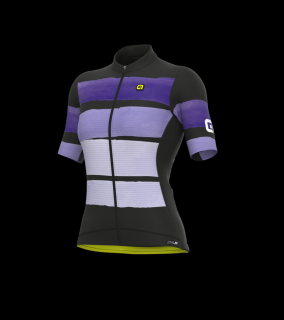 Letní cyklistický dres ALÉ PR-S TRACK LADY fialový Velikost: L