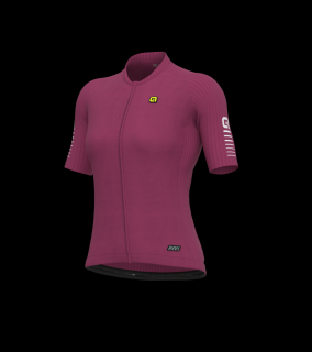 Letní cyklistický dres ALÉ  R-EV1    SILVER COOLING LADY červený Velikost: M