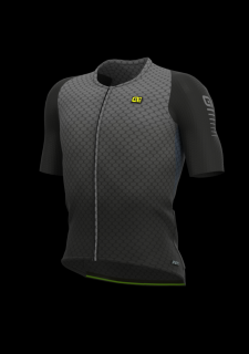 Letní cyklistický dres ALÉ R-EV1  VELOCITY G+ černý Velikost: L