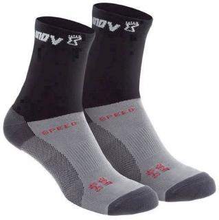 Ponožky INOV-8 SPEED SOCK mid black černá Velikost: L
