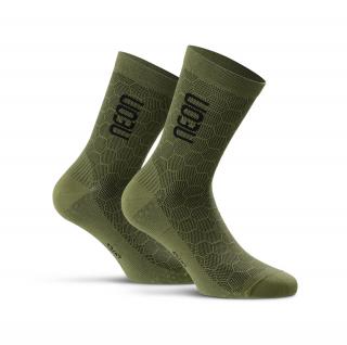 Ponožky NEON 3D Camo Black Velikost: M (39-42)