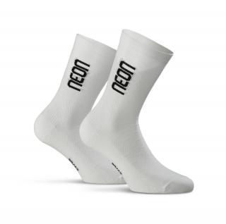 Ponožky NEON 3D White Velikost: M (39-42)