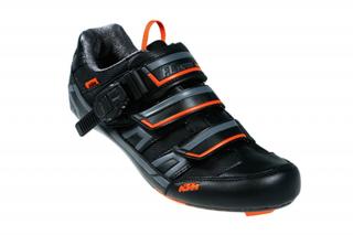 Tretry KTM Factory Team Carbon Road černé/oranžové Velikost obuvi: 42