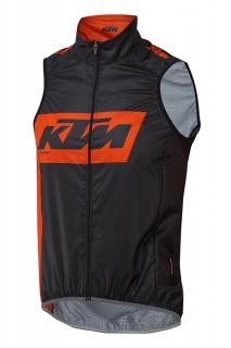 Vesta KTM Factory Team Windbreaker XW černá/oranžová Velikost: M