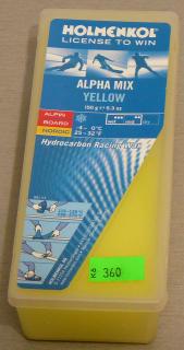 Vosk HOLMENKOL AlphaMix Yellow žlutý150g