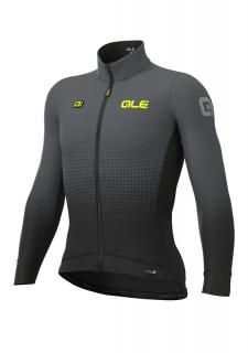 Zimní cyklistický dres ALÉ pánský MAGLIA M/L DOTS DWR Velikost: S