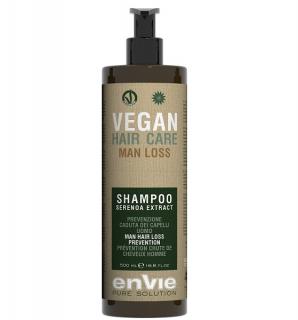 Envie Vegan Šampon proti vypadávání vlasů pro muže 500ml (Envie VEGAN Shampoo Hair loss men)