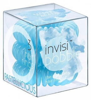 Gumičky do vlasů INVISIBOBBLE modrá 3ks (INVISIBOBBLE Marine Dream 3 pack)