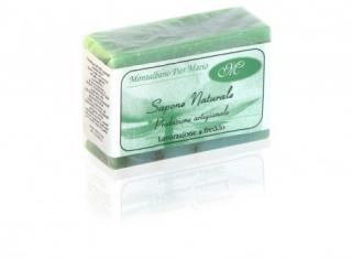 Mýdlo Máta - stimulující,protizánětlivé (Přírodní rostlinné mýdlo - Máta 100g)