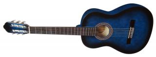 Akustická levoruká kytara pro školní výuku, modrá, 4/4 (Velikost: 4/4 (39  ) | Barva: Modrá)