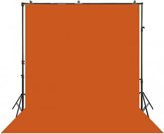 Fotografické pozadí PP, netkaná textilie 1,6 m x 5 m, oranžová