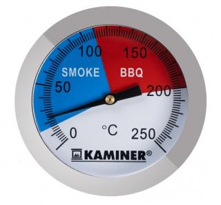 Kaminer Teploměr do udírny a grilu 0-250°C (Speciální grilovací | udírenský teploměr .)