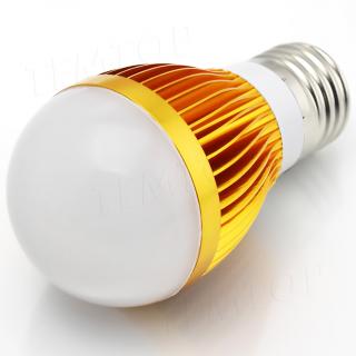 LED žárovka E27-3W/230V, teplá bílá (Výprodej)