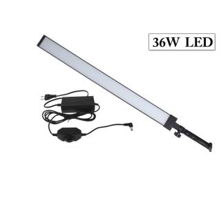 Stmívač s LED lampou 36W 5500K pro video