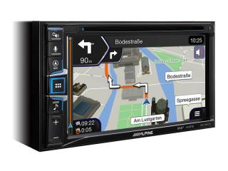 ALPINE INE-W611DC - 2DIN autorádio s GPS navi, Apple Car Play, Android Auto, BT (U vás do 3 dnů)