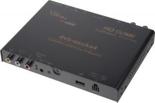 ASUKA 4 - Kvalitní digitální tuner DVB-T2 / HEVC / H.265 (Špičková kvalita - ověřeno!!!)
