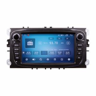 Autorádio pro Ford 2008-2012 s 7&quot; LCD, Android, WI-FI, GPS, CarPlay, 4G, Bluetooth, 2x USB