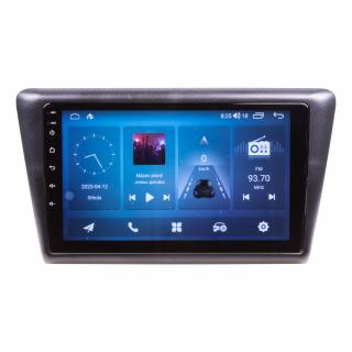 Autorádio pro Škoda Rapid 2012- s 9&quot; LCD, Android, WI-FI, GPS, CarPlay, 4G, Bluetooth, 2x USB