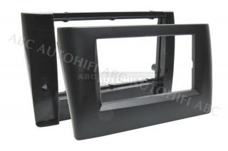 FIAT Stilo [192] (10/2001-5/2008) - Rámeček pro montáž 2 DIN autorádia, černý