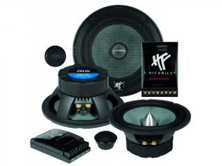 HIFONICS ZX6.2C - 2-pásmové komponentní reproduktory, 250 W max., 89 dB