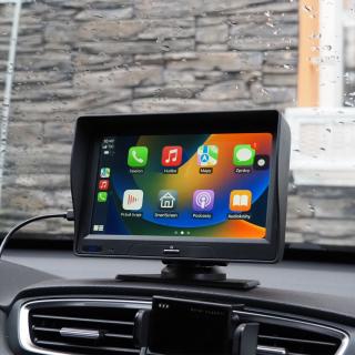 Monitor 7&quot; s Apple CarPlay, Android auto, Bluetooth, DUAL DVR