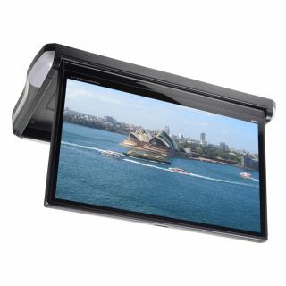 Stropní LCD monitor 13,3&quot; černý s OS. Android HDMI / USB, dálkové ovládání