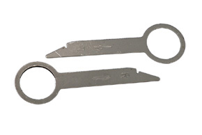 Vidličky (klíče) pro demontáž autorádia