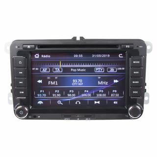 VOLKSWAGEN různé modely (2004-2015) - Autorádio s 7  LCD (GPS, multicolor, české menu)