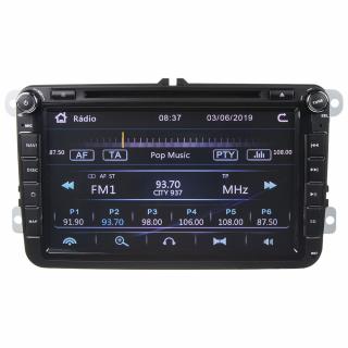 VOLKSWAGEN různé modely - Autorádio s 8  LCD (GPS, multicolor, české menu)