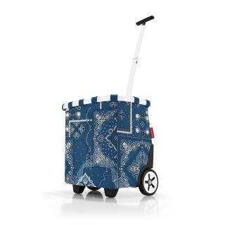 Nákupní košík na kolečkách Reisenthel Carrycruiser Frame Bandana blue