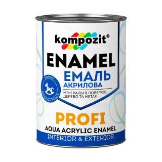 Akrylátový smalt  KOMPOZIT PROFI Gloss 0,3 l - různé odstíny  (smaltovací barva ENAMEL)