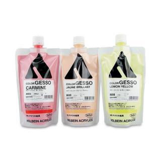 Akrylová barva Gesso - Holbein 300 ml / různé barvy (médium na plátno)