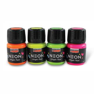 Akrylová barva neonová PENTART 30 ml (akrylové barvy PENTART)