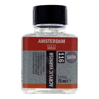 Akrylový lak se saténovým efektem AMSTERDAM 75 ml (umělecké potřeby Royal Talens)