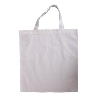 Bavlněná taška s krátkým uchem bílá 38 x 42 cm  ( nákupní taška  Pentart )