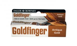 DR goldfinger antikovací pasta - antique gold (antikovací metalická pasta Daler-Rowney Goldfinger)