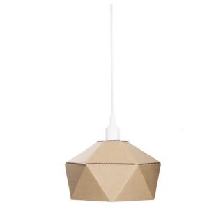 Lampa z kartonu DIY 30 x 16 cm (kartonové svítidlo)