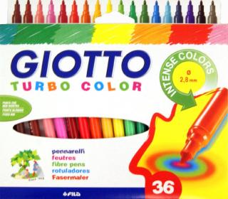 Markery GIOTTO TURBO COLOR / 36 barev (markery )