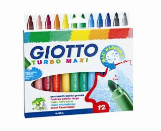 Markery GIOTTO TURBO MAXI / 12 barev (markery )