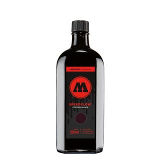 Náplň SPEEDFLOW COCKTAIL Molotow - shiny black 250 ml (Náhradní náplň do markerů)