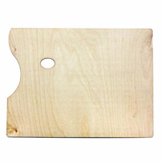 Paleta ze dřeva obdélníková - 30x40 cm (umělecké malířské palety)