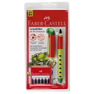 Plnicí pero Faber-Castell s ergonomickým úchopem pro praváka (Ergonomické pero pro praváka)